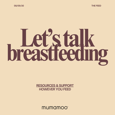 Let's talk about breastfeeding