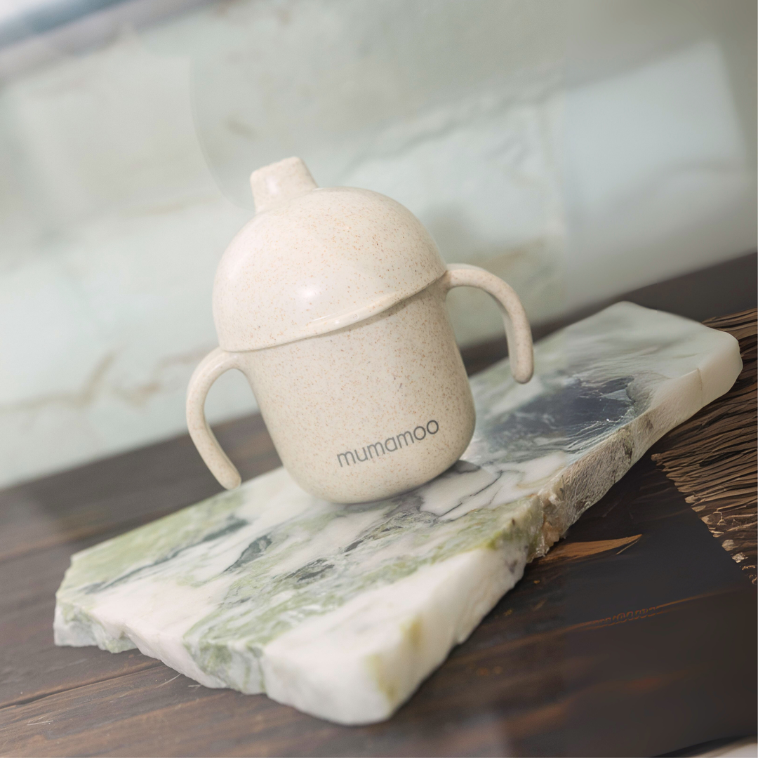 mumamoo Wheat Straw Sippy Cup
