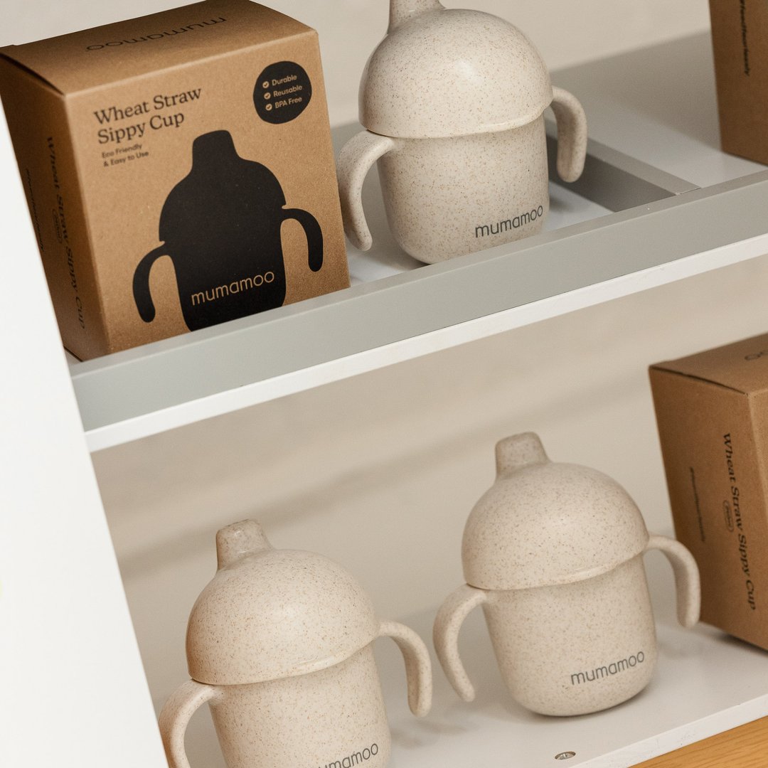 mumamoo Wheat Straw Sippy Cup