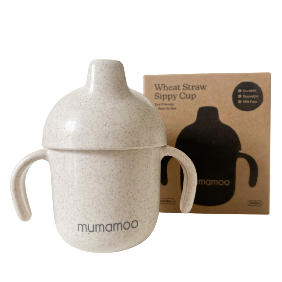 mumamoo Wheat Straw Sippy Cup