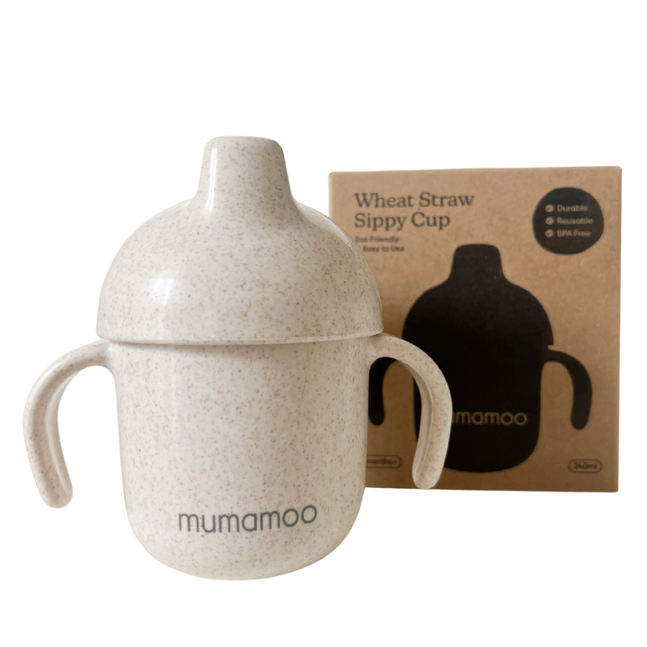 mumamoo Wheat Straw Sippy Cup